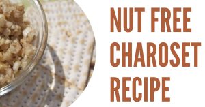 Read more about the article Nut Free Charoset