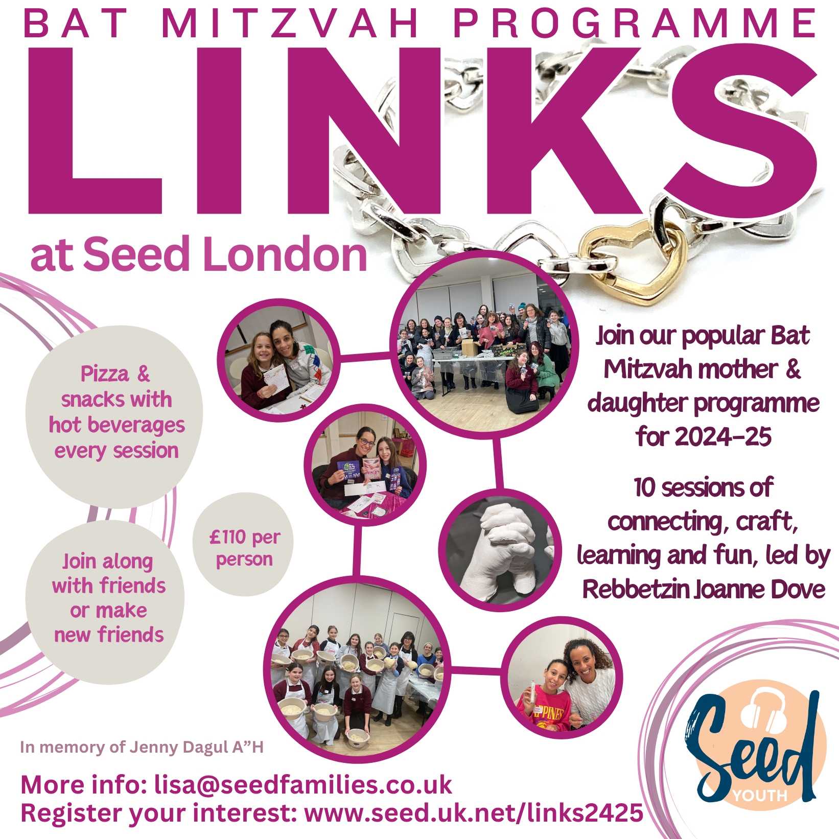 You are currently viewing Links Bat Mitzvah Programme