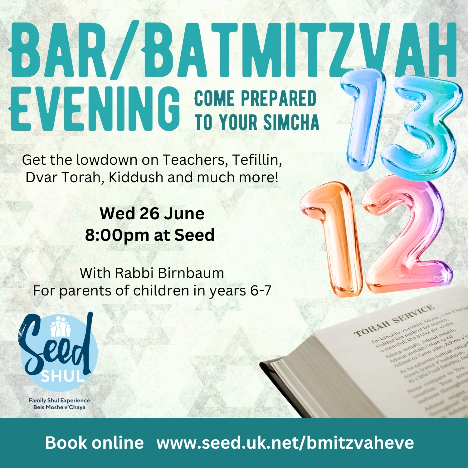 Read more about the article Bar/Batmitzvah Evening