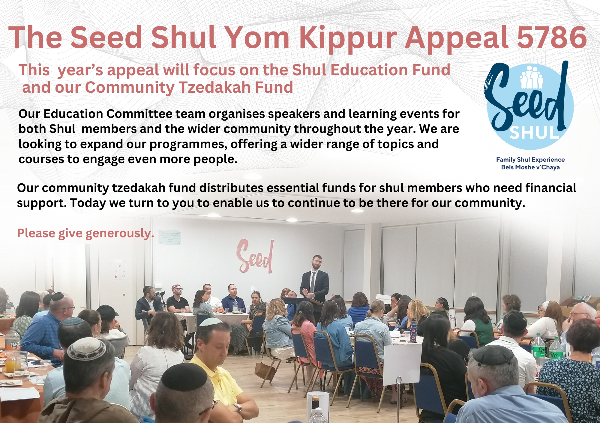 You are currently viewing Seed Shul Yom Kippur Appeal